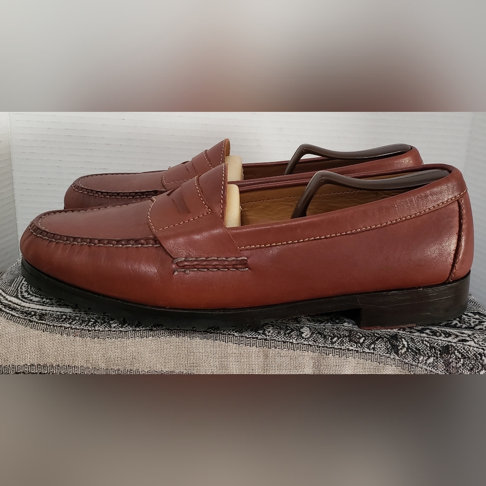 Cole Haan Men’s Classic Penny Loafers | Size 10.5 | Brown - Picture 3 of 13